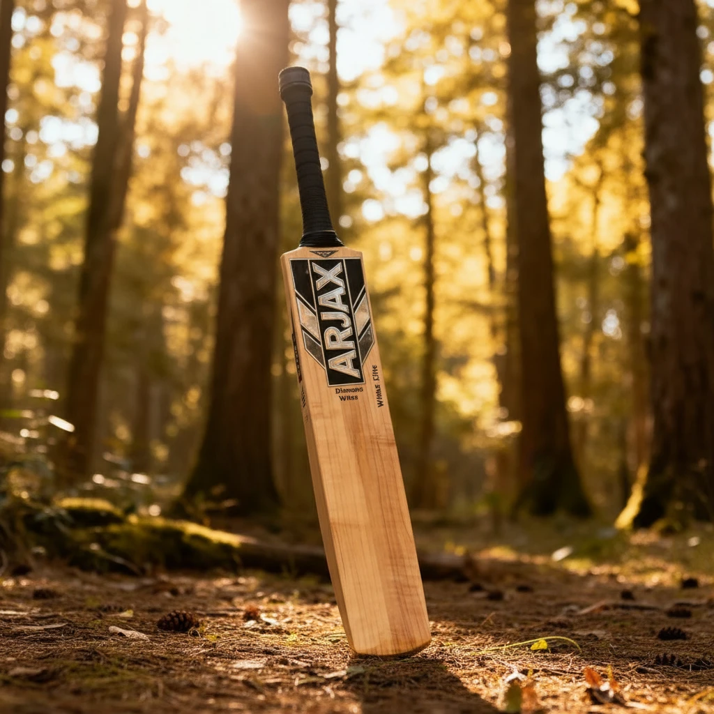 Diamond Willow Elite Cricket Bat Full View